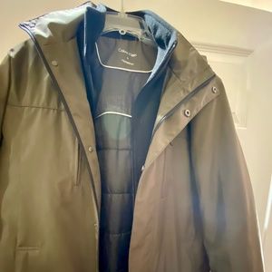 Calvin Klein Water-Resistant Shell Wind Protection